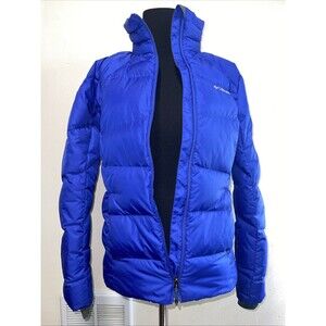 Columbia Omni-Heat/ Shield Puffer Coat Women Purple Blue Insulated Jacket Small